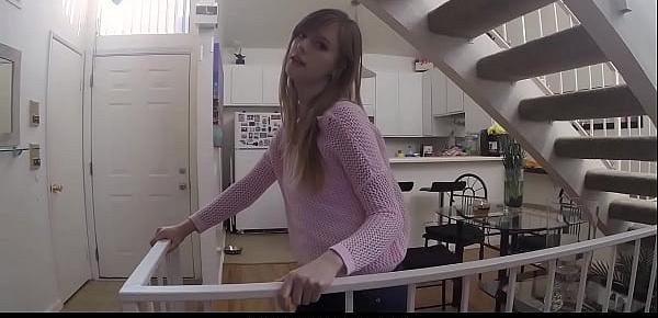  Ill bred stepdaughter needs discipline by stepdads cock